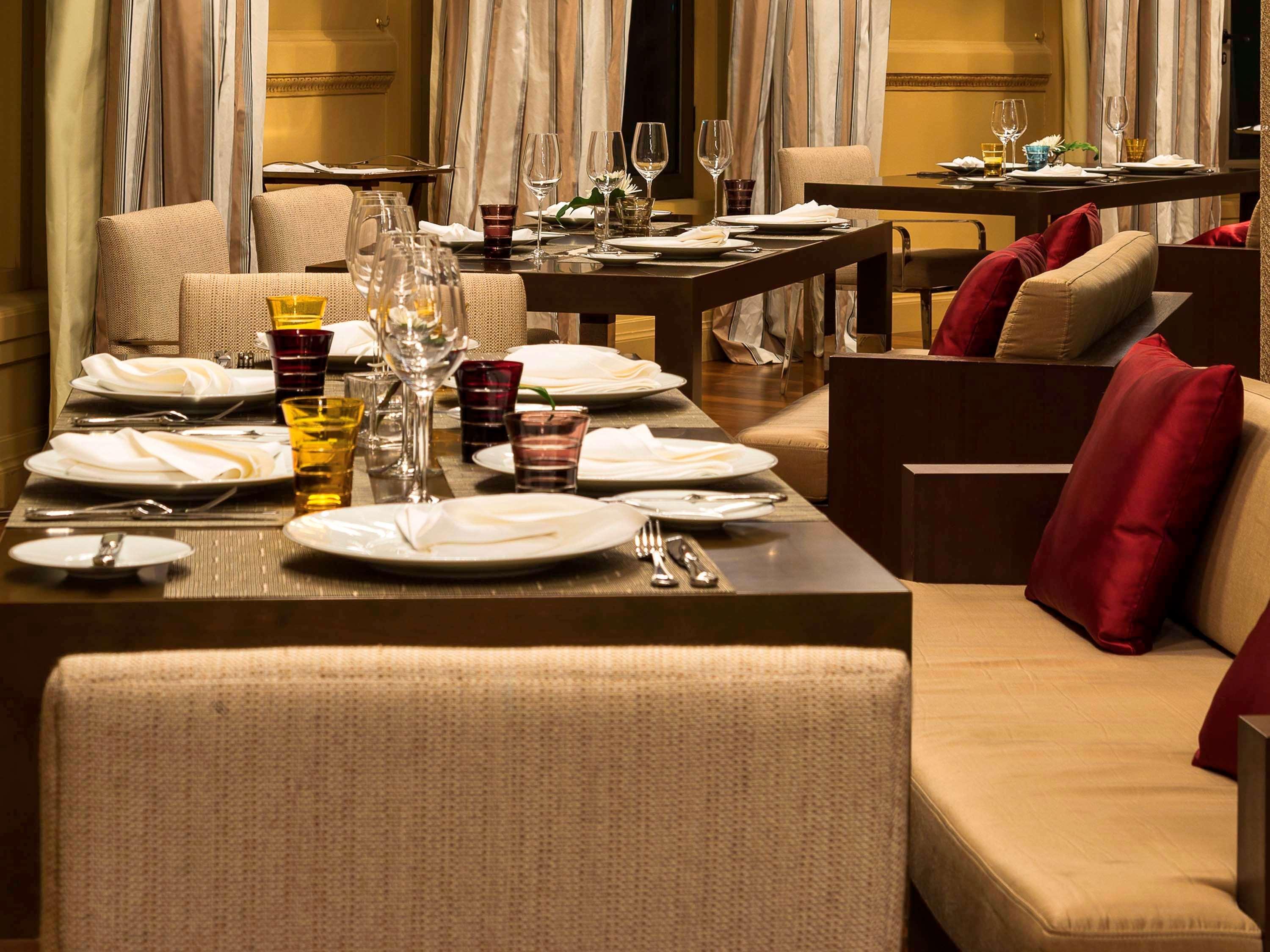 Sofitel Montevideo Casino Carrasco & Spa Luaran gambar The interior of the restaurant