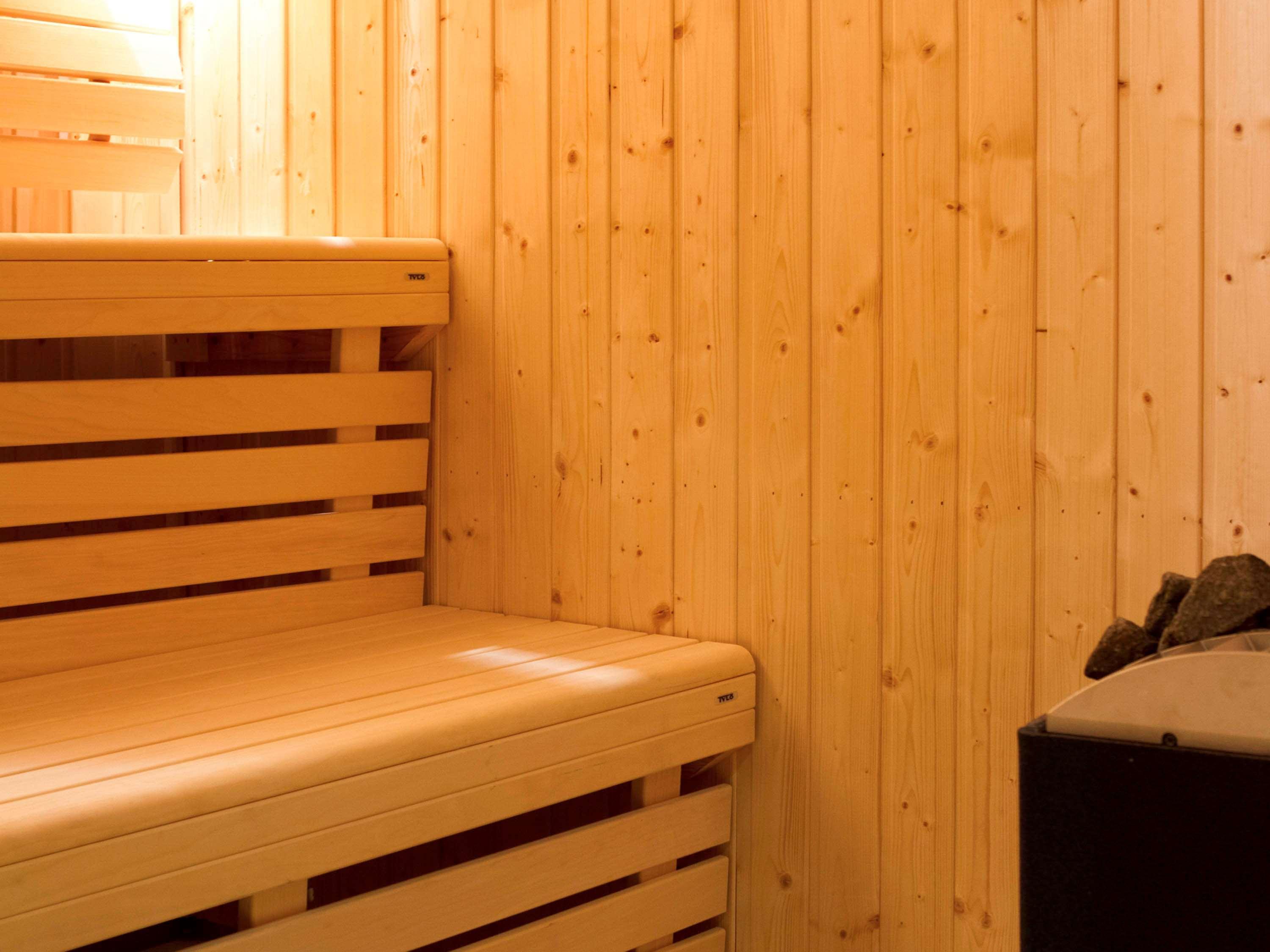 Sofitel Montevideo Casino Carrasco & Spa Luaran gambar A modern Finnish sauna