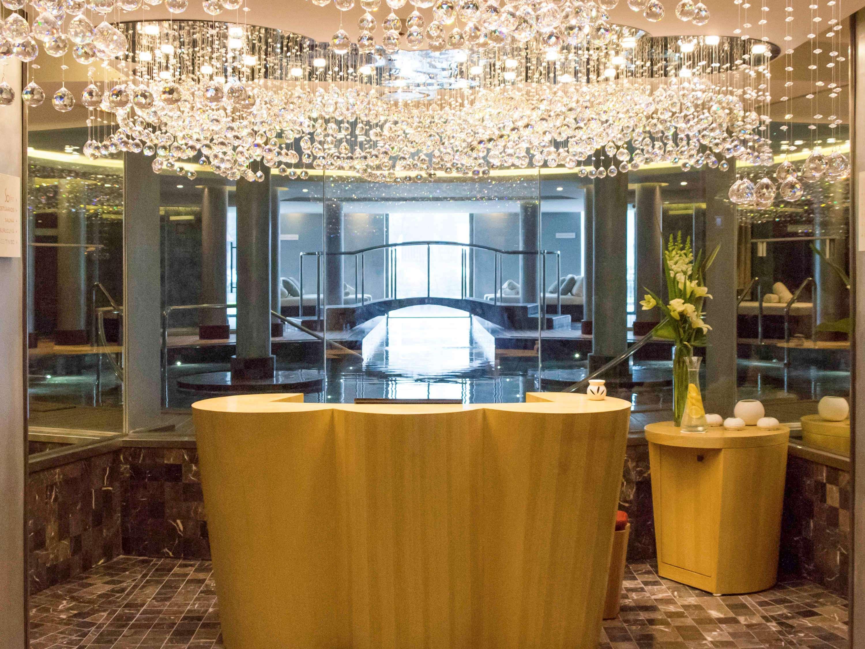 Sofitel Montevideo Casino Carrasco & Spa Luaran gambar The lobby of the hotel