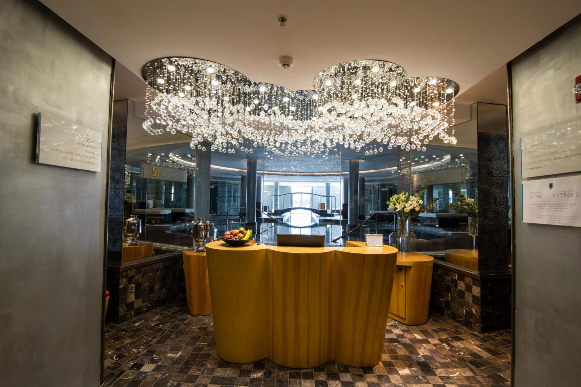 Sofitel Montevideo Casino Carrasco & Spa Luaran gambar The lobby of the hotel